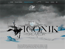 Tablet Screenshot of iconik.com